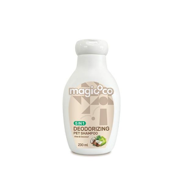 【犬貓適用】Magicoco魔力椰 [椰子除臭5 in 1洗毛精] 230ml／710ml 