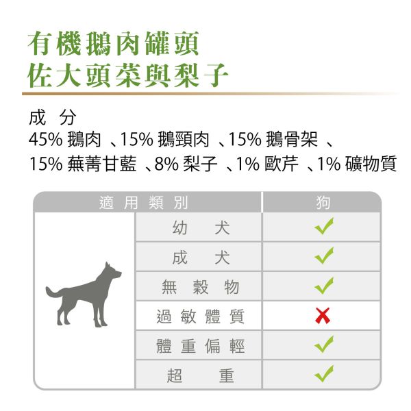 (準備中  請勿下單) Tackenberg塔肯柏格 [有機鵝肉罐頭]  400g 