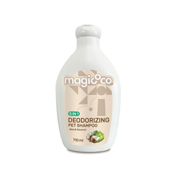 【犬貓適用】Magicoco魔力椰 [椰子除臭5 in 1洗毛精] 230ml／710ml 