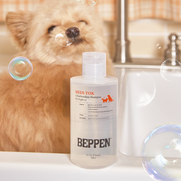 【犬貓通用】Beppen貝普恩 寵物潔膚抗菌洗毛精 200ml 