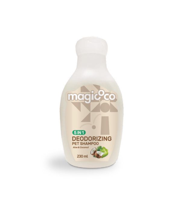Magicoco魔力椰 [椰子除臭5 in 1洗毛精] 230ml／710ml【犬貓適用】 