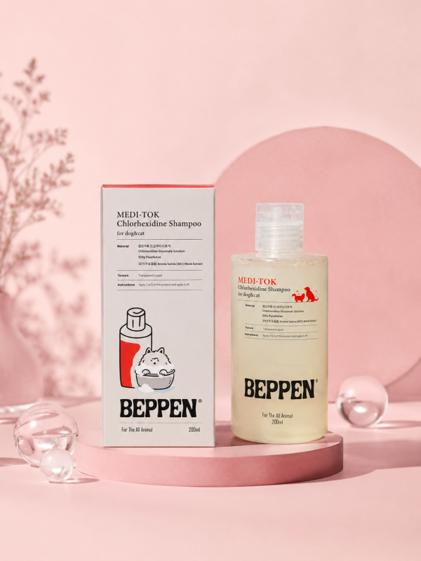【犬貓通用】Beppen貝普恩 寵物潔膚抗菌洗毛精 200ml 