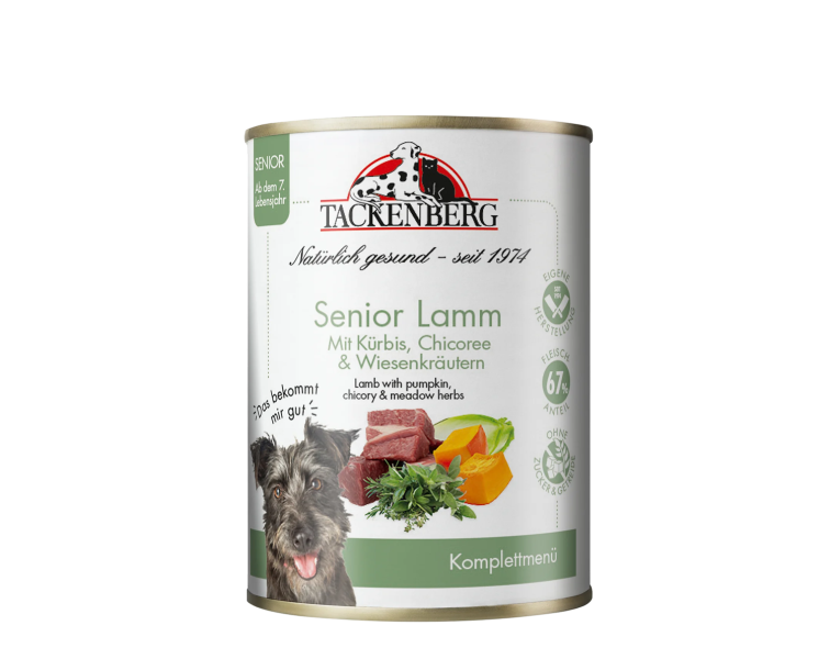 (準備中 請勿下單)【老年犬】Tackenberg塔肯柏格 [羊肉主食罐頭] 200g / 400g 