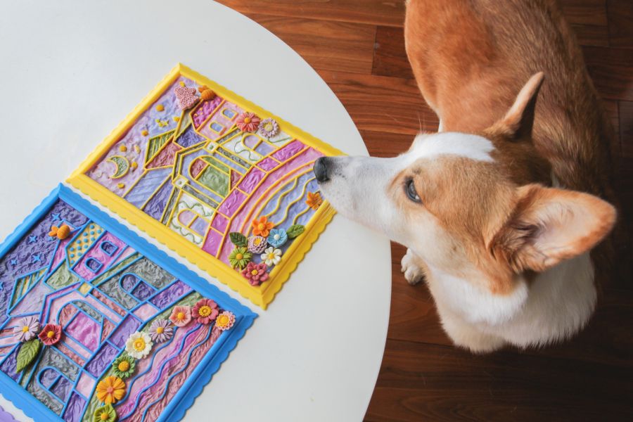 Ululina 烏嚕利納 威尼斯_舔食盤【犬貓通用】 