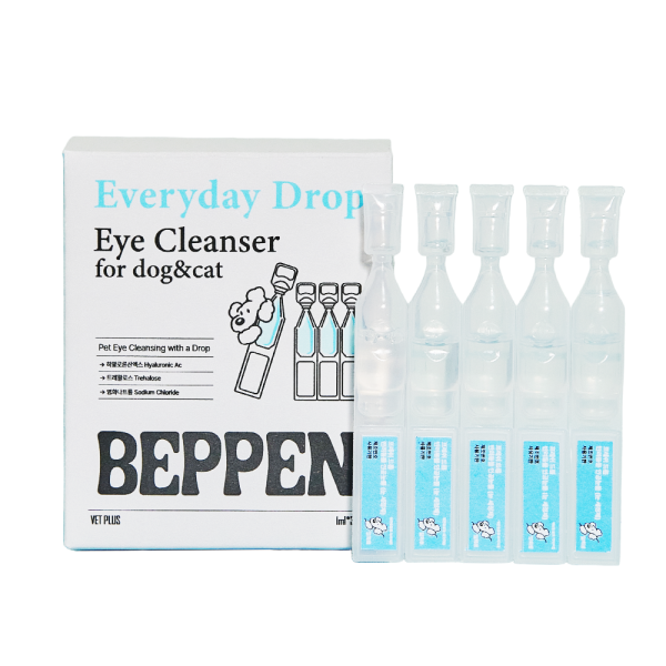 【犬貓通用】Beppen貝普恩 寵物人工淚液 [日拋式] 1ml*30支/盒 
