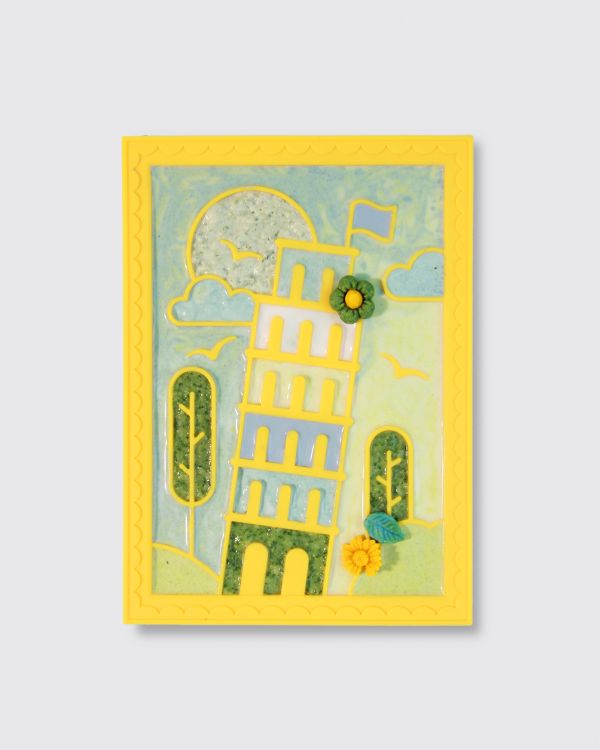 Ululina 烏嚕利納 比薩斜塔_舔食盤【犬貓通用】 