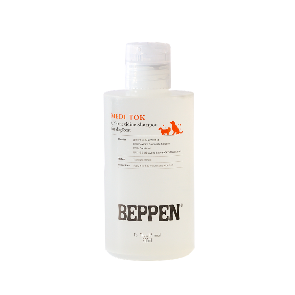 【犬貓通用】Beppen貝普恩 寵物潔膚抗菌洗毛精 200ml 