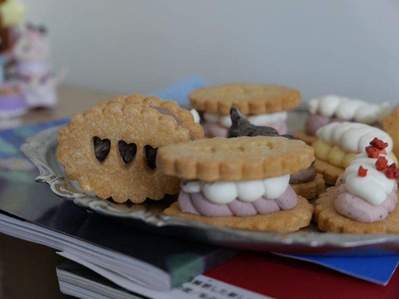 夏日奶油夾心餅乾 