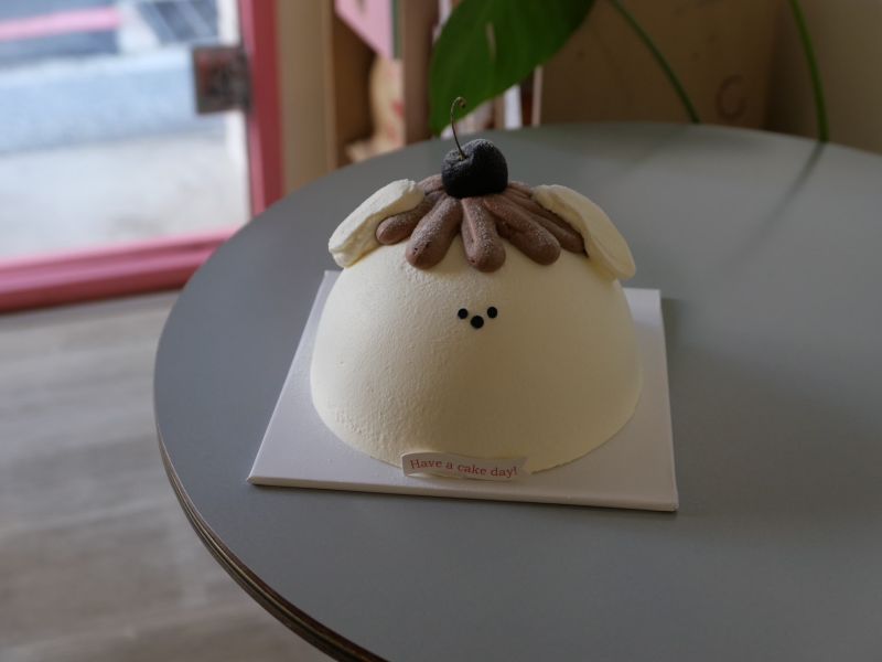 5 吋巧克力布丁水果狗狗 