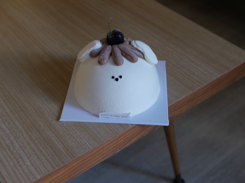 5 吋巧克力布丁水果狗狗 