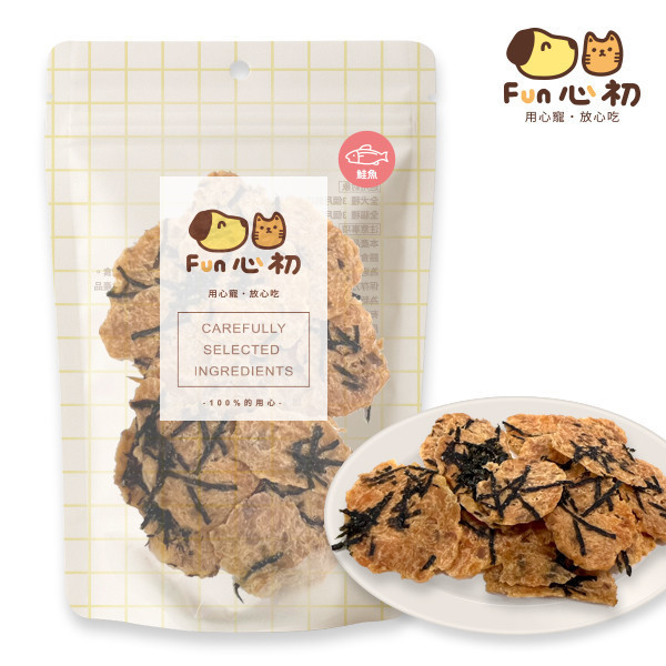 FUN心初-海苔鮭魚洋芋片 全宏寵物零食, 高品質寵物食品, 天然寵物食品, 健康寵物零食, 營養寵物食品, 安全寵物點心, 無添加寵物零食, 寵物零食製造, 寵物食品OEM, 台灣寵物食品, 寵物專用零食, 精選食材寵物食品, 科學配方寵物食品, 低敏寵物零食, 無穀寵物食品, 寵物營養點心, 寵物補充零食, 狗狗零食, 貓咪零食, 健康狗零食, 天然狗點心, 營養貓零食, 狗貓通用零食, 低脂寵物食品, 高蛋白寵物食品,