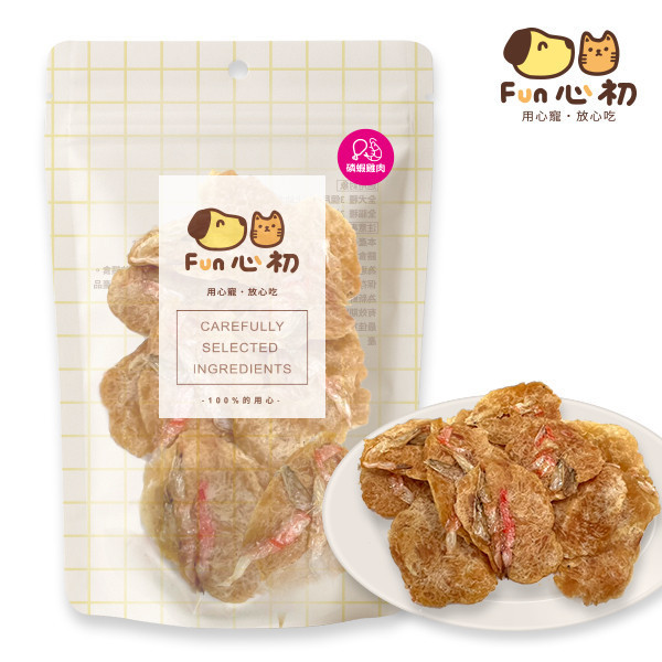 FUN心初-磷蝦雞肉洋芋片 全宏寵物零食, 高品質寵物食品, 天然寵物食品, 健康寵物零食, 營養寵物食品, 安全寵物點心, 無添加寵物零食, 寵物零食製造, 寵物食品OEM, 台灣寵物食品, 寵物專用零食, 精選食材寵物食品, 科學配方寵物食品, 低敏寵物零食, 無穀寵物食品, 寵物營養點心, 寵物補充零食, 狗狗零食, 貓咪零食, 健康狗零食, 天然狗點心, 營養貓零食, 狗貓通用零食, 低脂寵物食品, 高蛋白寵物食品,