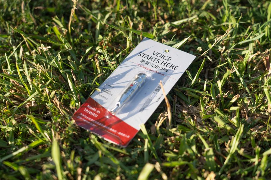 註記式鋁製求生口哨 