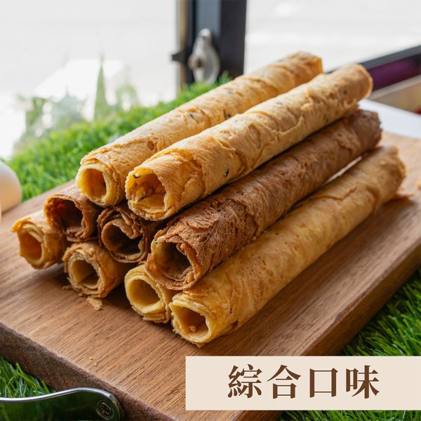 【春節預購】手工厚蛋捲 (2盒一組) 