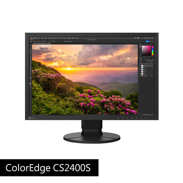 ColorEdge CS2400S 24.1吋 Adobe RGB 99% 廣色域/USB Type-C/硬體校色專業顯示器 