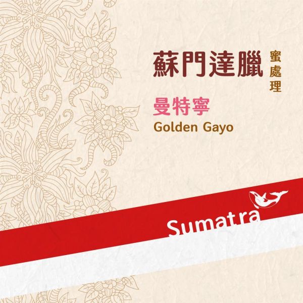 蘇門達臘 Golden Gayo 曼特寧 
