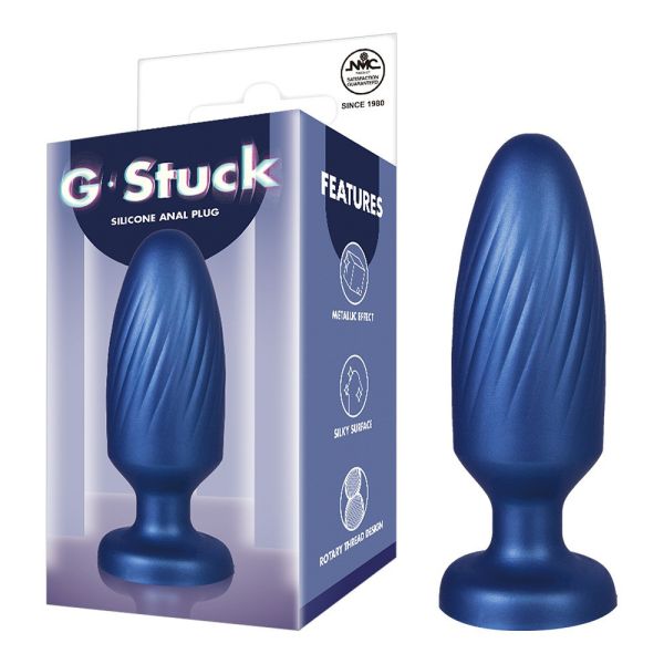 G-Stuck 4吋矽膠後庭塞-藍 肛門玩具、肛塞、性玩具、成人玩具、情趣用品、情趣玩具、開肛、vibrating egg、electrical massagers、vibrators、Sex toys、anal plug、anal sex、G點按摩棒
玩屁眼、後庭塞、菊花、按摩棒、電動按摩棒、前列腺按摩棒、前列腺棒、前列腺刺激、震動按摩器、擴肛、肛門訓練、電動肛塞、電動後庭塞、前列腺震動棒、屌環肛塞
