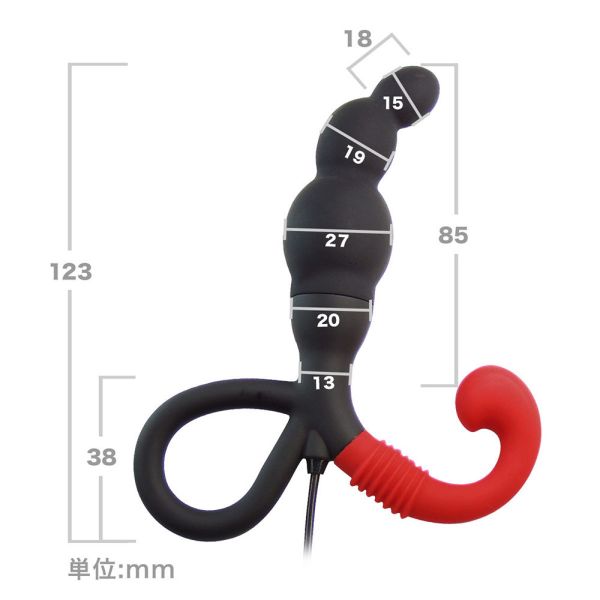 日本Wild One 10x12段前列腺按摩刺激器(Type-β-貝塔)震動棒按摩器 肛門玩具、肛塞、性玩具、成人玩具、情趣用品、情趣玩具、開肛、vibrating egg、electrical massagers、vibrators、Sex toys、anal plug、anal sex、G點按摩棒
玩屁眼、後庭塞、菊花、按摩棒、電動按摩棒、前列腺按摩棒、前列腺棒、前列腺刺激、震動按摩器、擴肛、肛門訓練、電動肛塞、電動後庭塞、前列腺震動棒、屌環肛塞