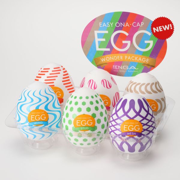 日本TENGA WONDER歡樂系列 歡樂綜合蛋(6入)一次性奇趣蛋自慰蛋 自慰器 TENGA EGG、自慰器、飛機杯、自慰套、電動自慰套、AV女優)、打手槍、自慰、男性自慰、打飛機、自衛、自淫、手淫、手交、打炮、打槍、打手槍、尻尻、尻槍、尻手槍、擼管、拍手銃 、打馬槍、 1069、GAY用品、陽具、老二、延遲射精、男性醫學、增長增粗、性玩具、成人玩具、情趣用品、情趣玩具、情侶玩具、DIY、masturbate、onanism、jack off、jerk off、wanking、