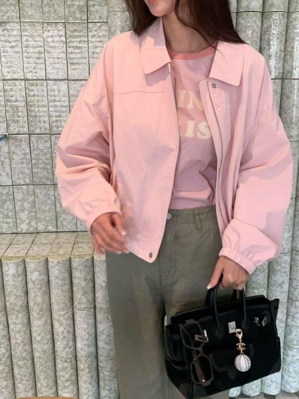 小翻領率性外套 