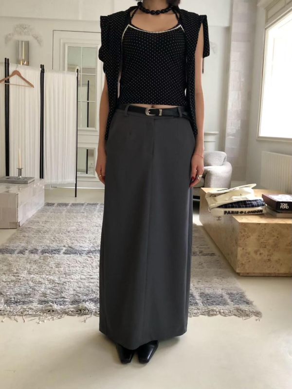 知性氣質西裝長裙 