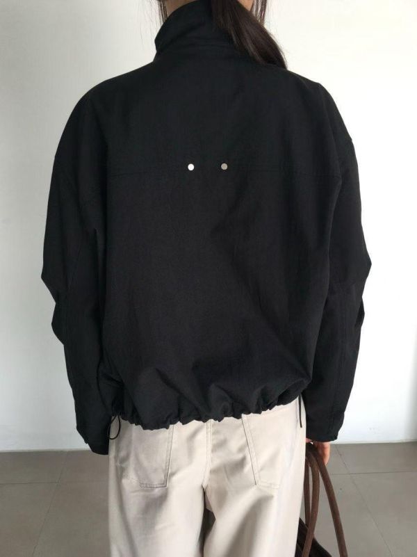 時髦立領挺版夾克外套 