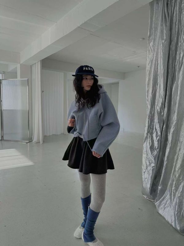 可愛鬆緊腰褲裙 