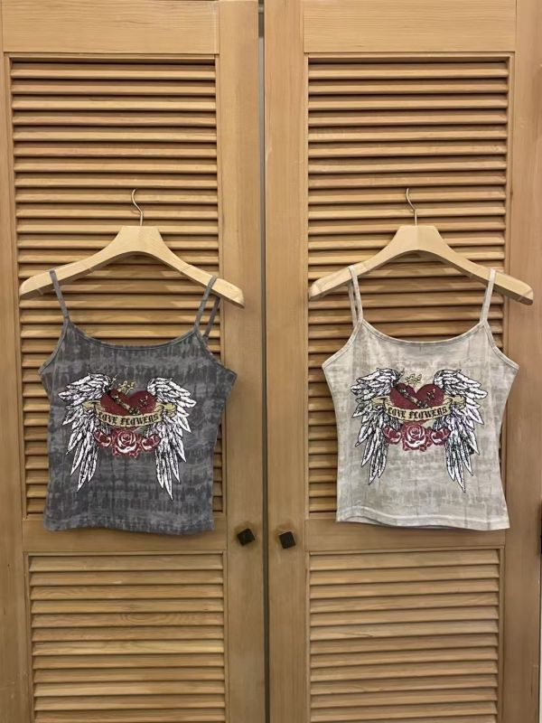 圖騰個性細肩背心 