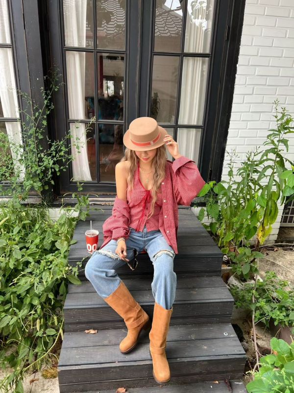 禮物綁帶蕾絲背心 