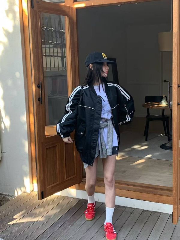 側邊線條口袋率性外套 