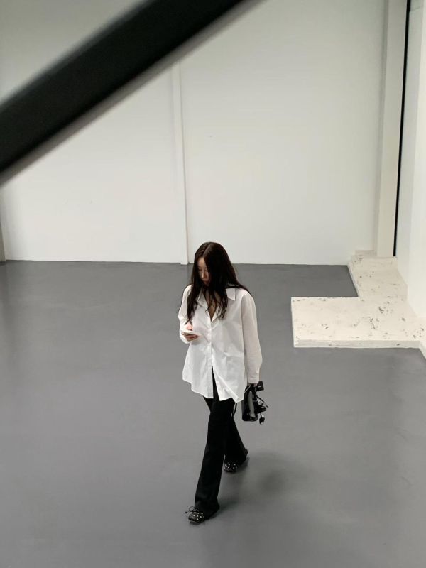 多種穿法扣腰挺版襯衫 