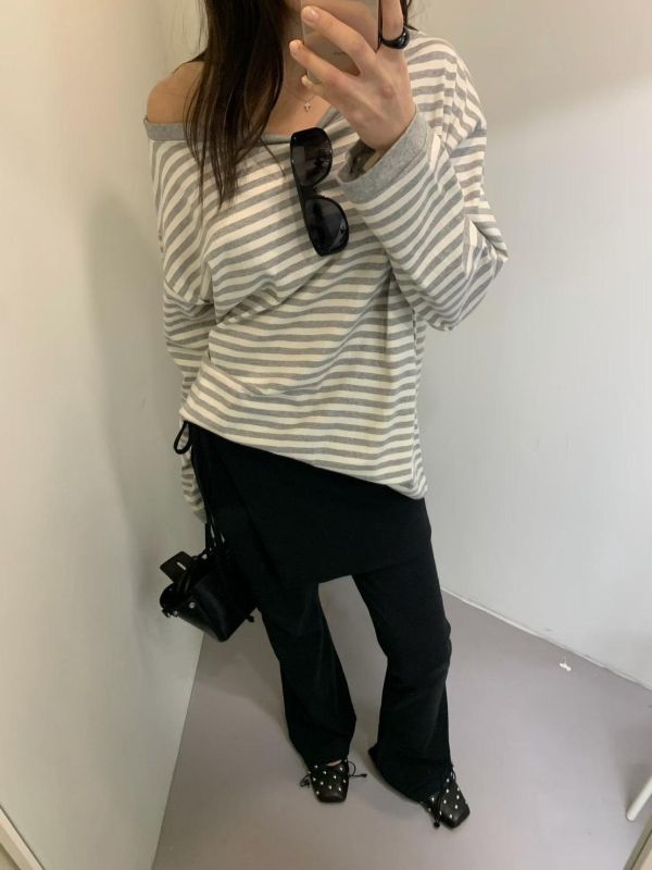 屁簾針織棉彈性神褲 