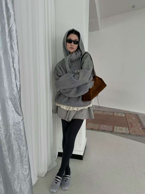 可愛鬆緊腰褲裙 