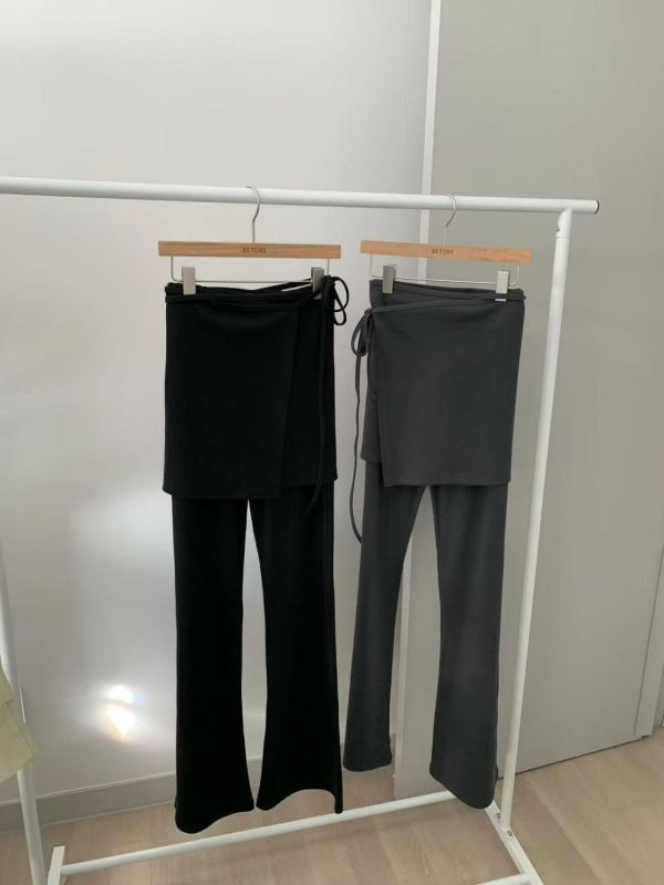 屁簾針織棉彈性神褲 