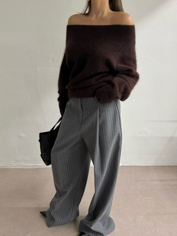 內刷毛西裝長褲 