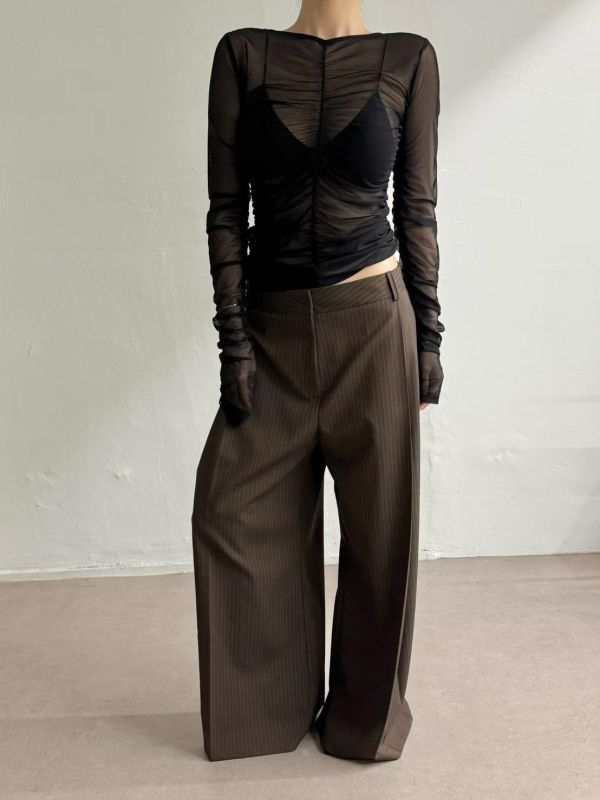 膚長袖兩面穿上衣 