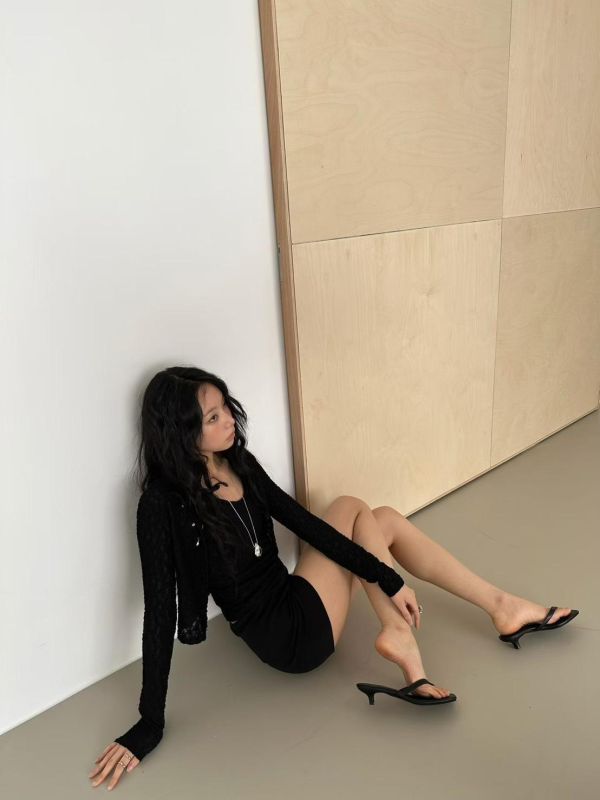 蕾絲薄外套+蕾絲小背心Set 