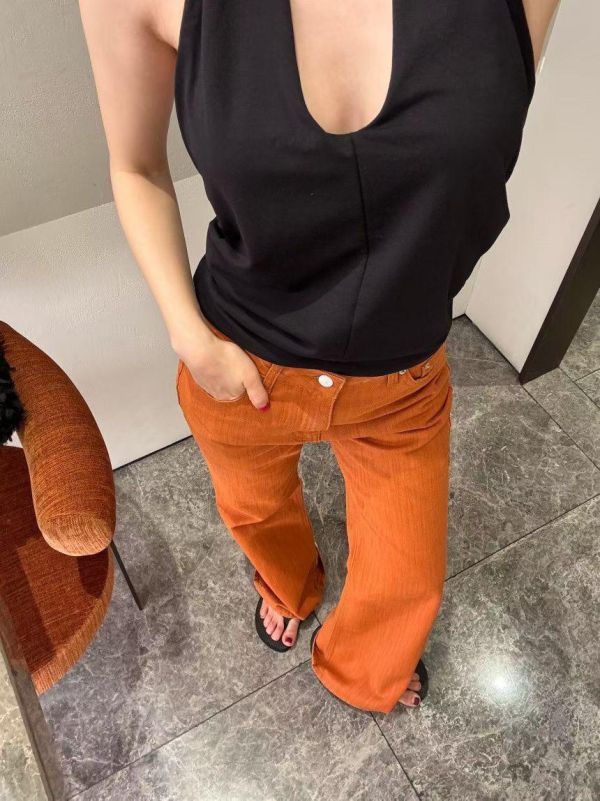 歐美款掛脖背心 