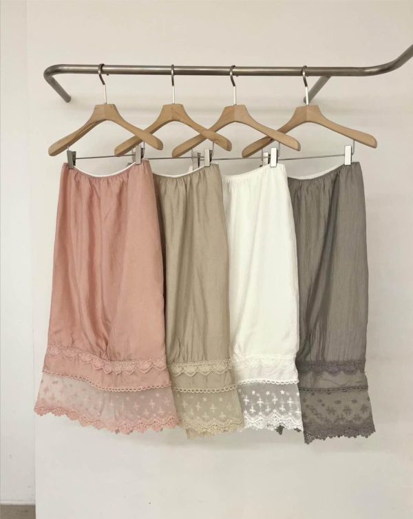 花邊蕾絲直筒裙 