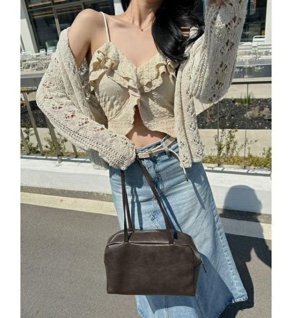 法式V領顯瘦上衣 