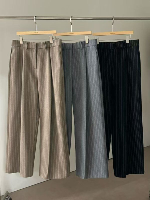 內刷毛西裝長褲 