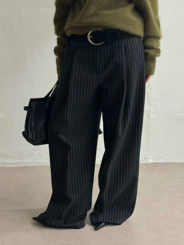 內刷毛西裝長褲 