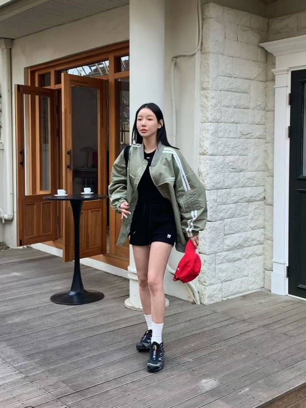 側邊線條口袋率性外套 