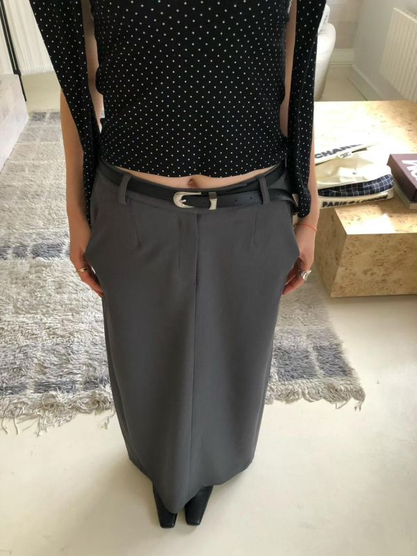 知性氣質西裝長裙 