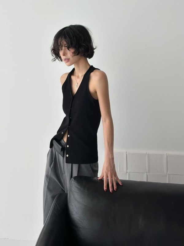 基本款顯瘦背心 