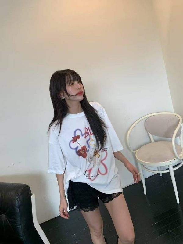 超美蕾絲緞帶短褲 