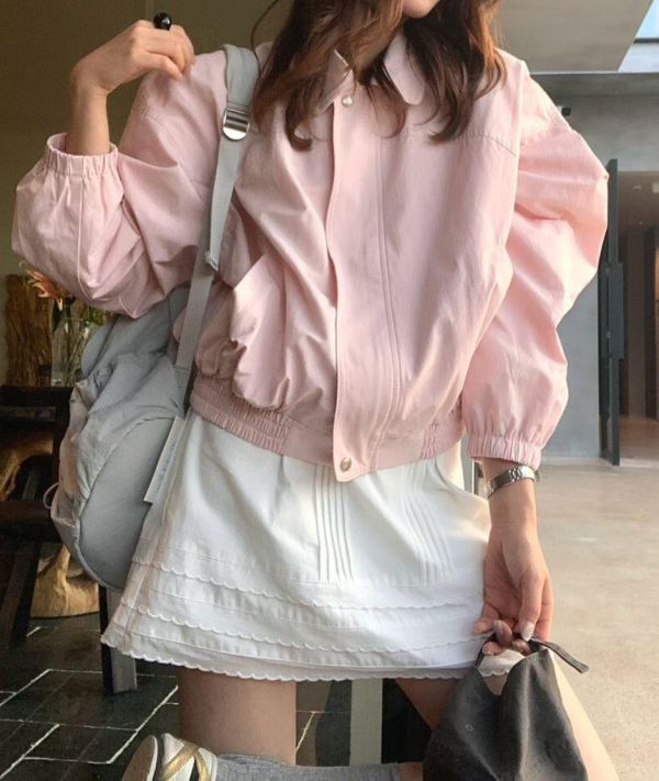 小翻領率性外套 