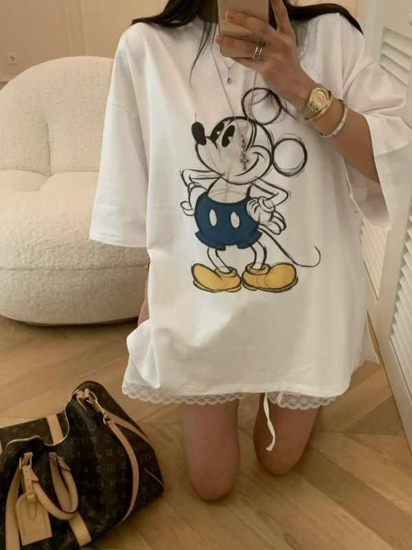 手繪風米奇寬鬆上衣 