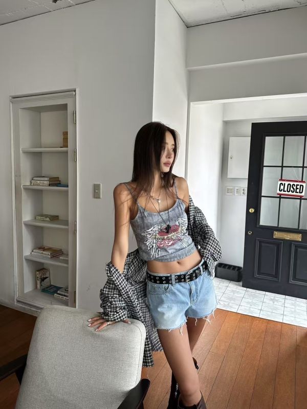 圖騰個性細肩背心 