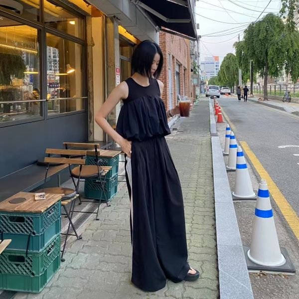 澎澎下擺棉感背心 